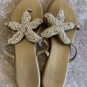 Nine West Star fish sandals
